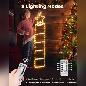 🎄LED Christmas Ladder Lights